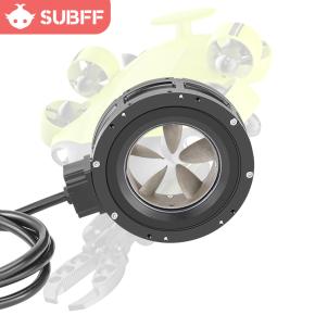 Underwater shaftless thruster